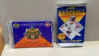 Big Names and Big Heads!! Score and Upper Deck!! #scorebaseball #comicball @RandRcollectibles 