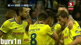БАТЭ &mdash; Карабах (14/08/2018) 1:0 Мирко Иванич / Лига Европы 3 кв раунд / Борисов / Азербайджан