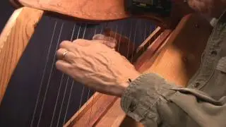 German folk tune , on 22 string lap harp, john kovac, harp maker