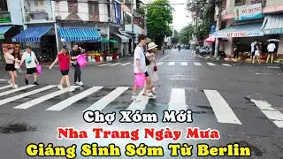 Phố Đại Hàn Chợ Xóm Mới Ngày Mưa Đông Người Nhưng Vẫn Ế. Quà Noel Sớm Từ Gđ Sống Dang Tp Berlin Đức