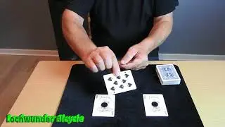 Nico Doppelseiten Blitz  Full HD Lochwunder Bicycle  Kartentrick