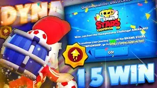 DYNAMIKE ONLY 15 WIN CHALLENGE RUN! | The Most Stressful 15 Win Challenge Yet! - Brawl Stars!