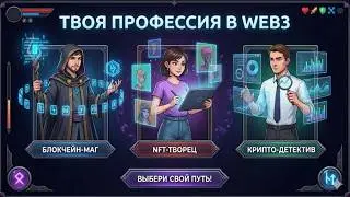 Урок 9: Профессии в Web3: Кем стать?