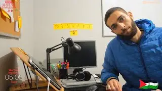 study / work with me 4 hours ذاكر مع طالب طب pomodoro