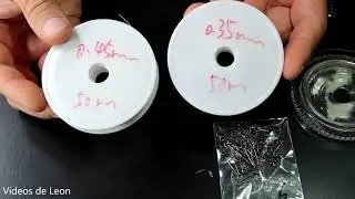 Cable De Acero Leader Lider para la pesca. videos de Leon