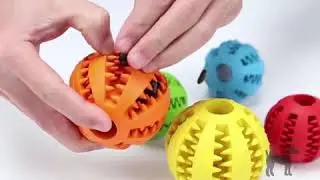 Interactive Rubber Chew Ball - Good Dogtor Co.