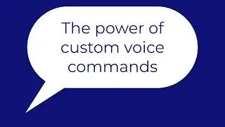 The power of custom voice commands in Dragon