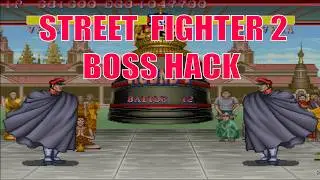 Street Fighter 2: World Warrior Boss Hack ( MamePlus 0.168 )