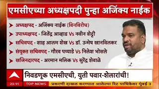 MCA Election Update Ajinkya Naik : निवडणूक एमसीएची, युती पवार-शेलारांची!
