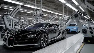 How Bugatti Chiron Is Made | Inside the $3M Hypercar Factory (Full Manufacturing Process)