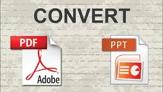 How to Convert PDF to PPT very easy tips 2021