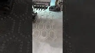 Embroidery  Machine for the bead design