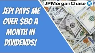 JP Morgan's JEPI Pays Me Over $80 A Month In DIVIDENDS! #dividends #financialfreedom #stocks #fire