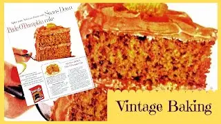 Vintage Baking | Pride O' Pumpkin Cake (1953)