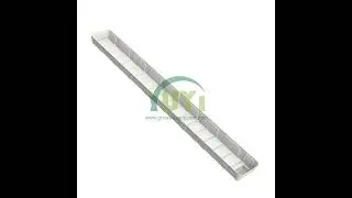 White ABS Plastic NFT Hydroponic Grow Gutter for Agriculture Farming Lettuce Strawberry Planting