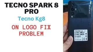 Tecno Spark 8 Pro On Logo Fix Problem Hard Reset Password Unlock | Tecno Kg8 Hard Reset Without Pc