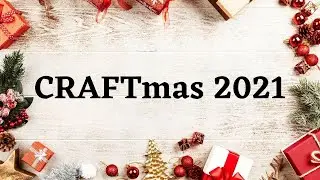 CRAFTmas 2021 | Day Two | A2 Card Box using one sheet of 8 1/2 x 11