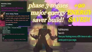Season Of Discovery- Phase 3 runes Super Energy Saver PvP Build for Rogues MAX ENERGY SAVER!