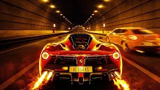 LaFerrari Driven Like a Maniac at Night