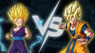 SS2 Gohan (Teen) vs SS Goku (Mid) - Dragon Ball: Sparking! Zero