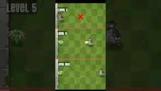 bloomerang level 1 vs level 5 vs level max-plants Vs zombies 2