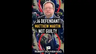 #J6 Defendant #Acquitted at Trial #Insurrection #Trump #MatthewMartin #Shorts