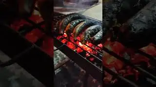 pl&aacute;tano maduro a la brasa