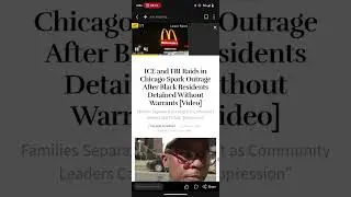 Trump Gives Full Autonomy For ICE & FBI Against 'Black Residents' 'Gangbangers' In Chicago & Memphis