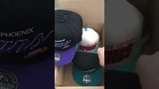 Online Arbitrage Package Came In. Got Some Hot Looking Vintage Logo NBA Hats #OnlineArbitrage
