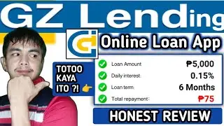 GZ LEND-ONLINE CASH LOAN APP | HONEST REVIEW | LEGIT KAYA ITO?! ALAMIN.!..| Small King Vlogs