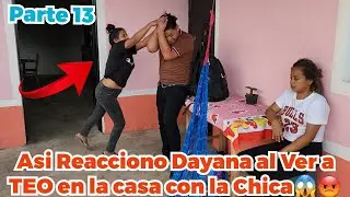 🔴Dayana Se Enoj4😡al ver a Teo En su casa con la Chica y Asi lo Hagarra😱😡