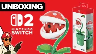 🌱 Unboxing the HORI Piranha Plant Camera for Switch 2! | Unique Design & Features | 4k 120 fps