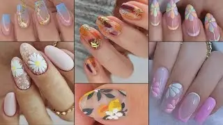 New and cute spring nails art designs/how to spring nails compilation/u&ntilde;as decoradas