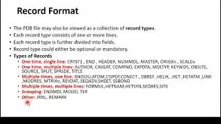 Protein Data Bank (PDB) File format (Part-1) in Urdu/Hindi