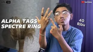 Cincin Alpha Tags Spectre Ring Di Shopee