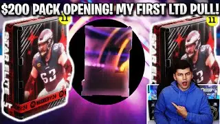MY FIRST LTD PULL OF MADDEN 24! $200 PACK OPENING! INSANE PULLS!