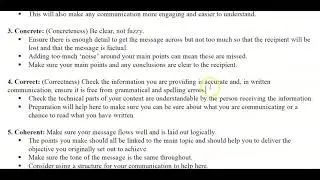 #BCA#BBA#BCOM# 7 C's of Communication #Business Communication#
