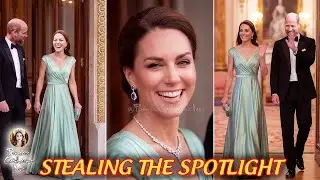 Fans Go Wild as Princess Catherine DAZZLING in Iconic Mint-Green Gown  at Major Palace Event
