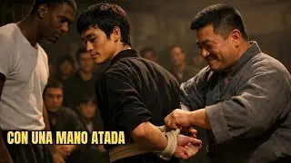 Bruce Lee aceptó pelear con una sola mano atada... nadie esperaba lo que pasó en 8 segundos