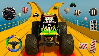 Monster Truck Mega Ramp Impossible Driver - Mega Ramp Monster Truck Racing - Android Gameplay