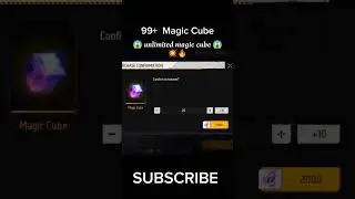 unlimited magic cube 99+ in free fire || free fire new glitch 😎 #freefire #glitch #newvideo #shorts