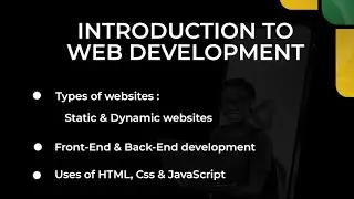 Introduction to Web development