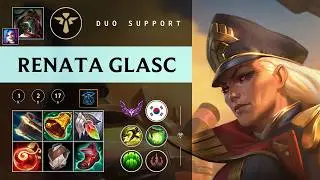 Renata Glasc Support vs Leona - KR Master Patch 26.03