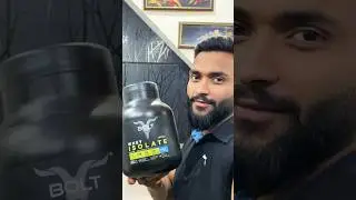 Bolt Nutrition Whey Isolate || Premium Quality | Honest Review #isolateprotein