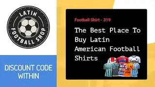 Football Shirt 319 - The Best Place To By Latin American Football Shirts