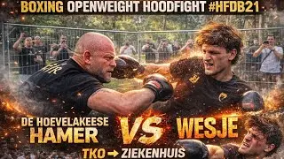 Весье VS DE Hoevelakense Hamer - (БОЛЬНИЦА) Бой с капюшоном по кикбоксингу