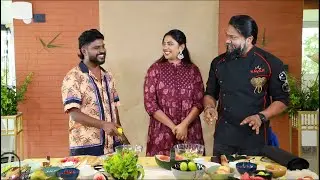സാലഡ് സേഫ് ആണ് 😂 | Cook Oh Cook | Sarath Sabha | Chef Nalan | Neha Mathew | Surya Comedy