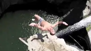 GoPro: Malibu Rindge Dam Cliff Jumping