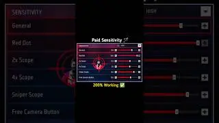 Paid Sensitivity ✅ 100% Working 😱