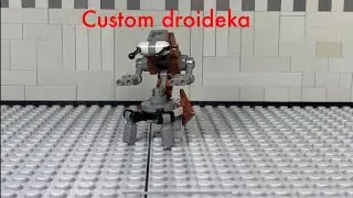 Minifig scale￼ Lego Star Wars Droideka ￼